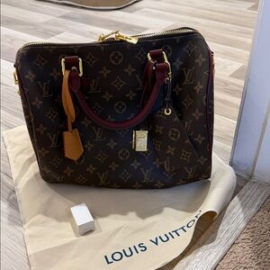 Louis Vuitton Dark Brown Monogram Satchel